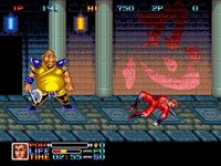 une photo d'Ã©cran de Ninja Combat sur SNK Neo Geo
